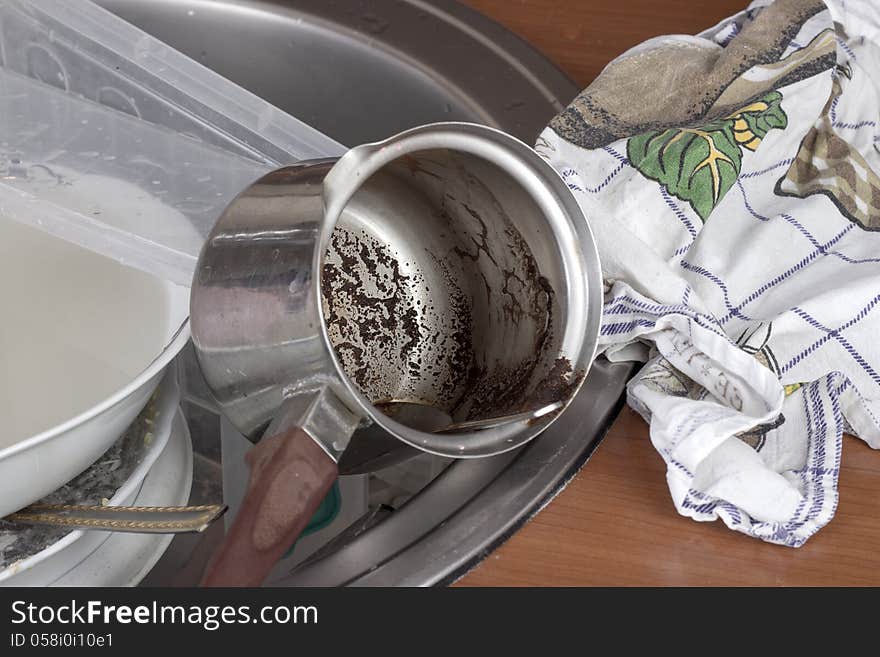 Dirty Dishes In The Sink