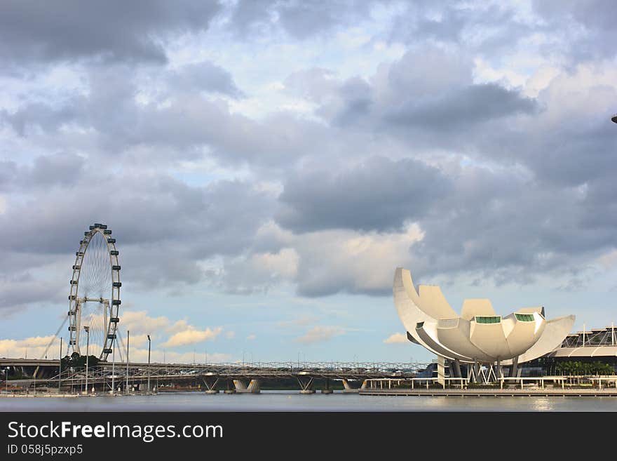 Singapore flyer that biggest in the world