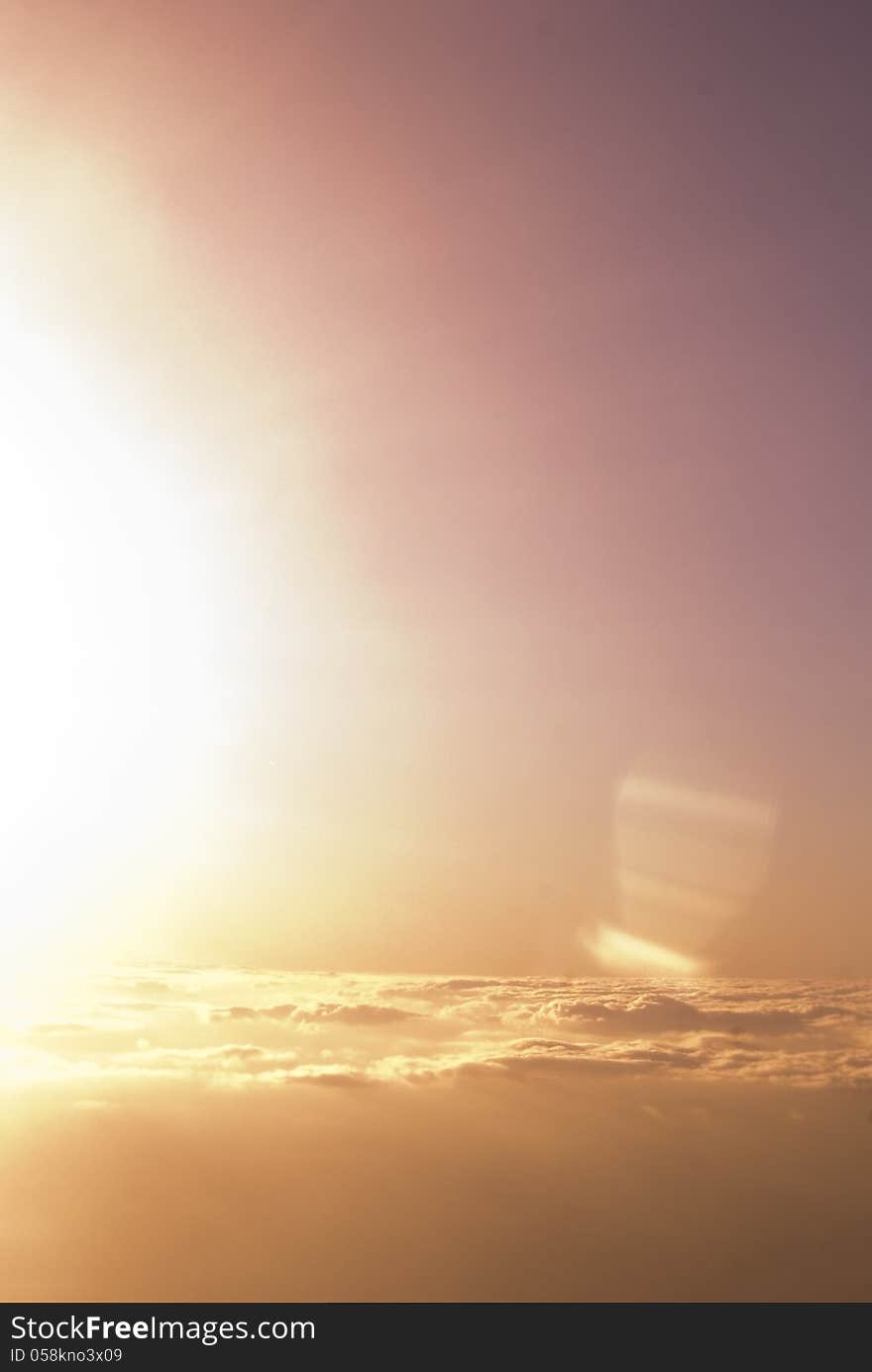 Sky and clouds