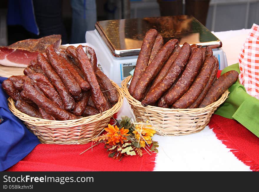 Continental Sausages.