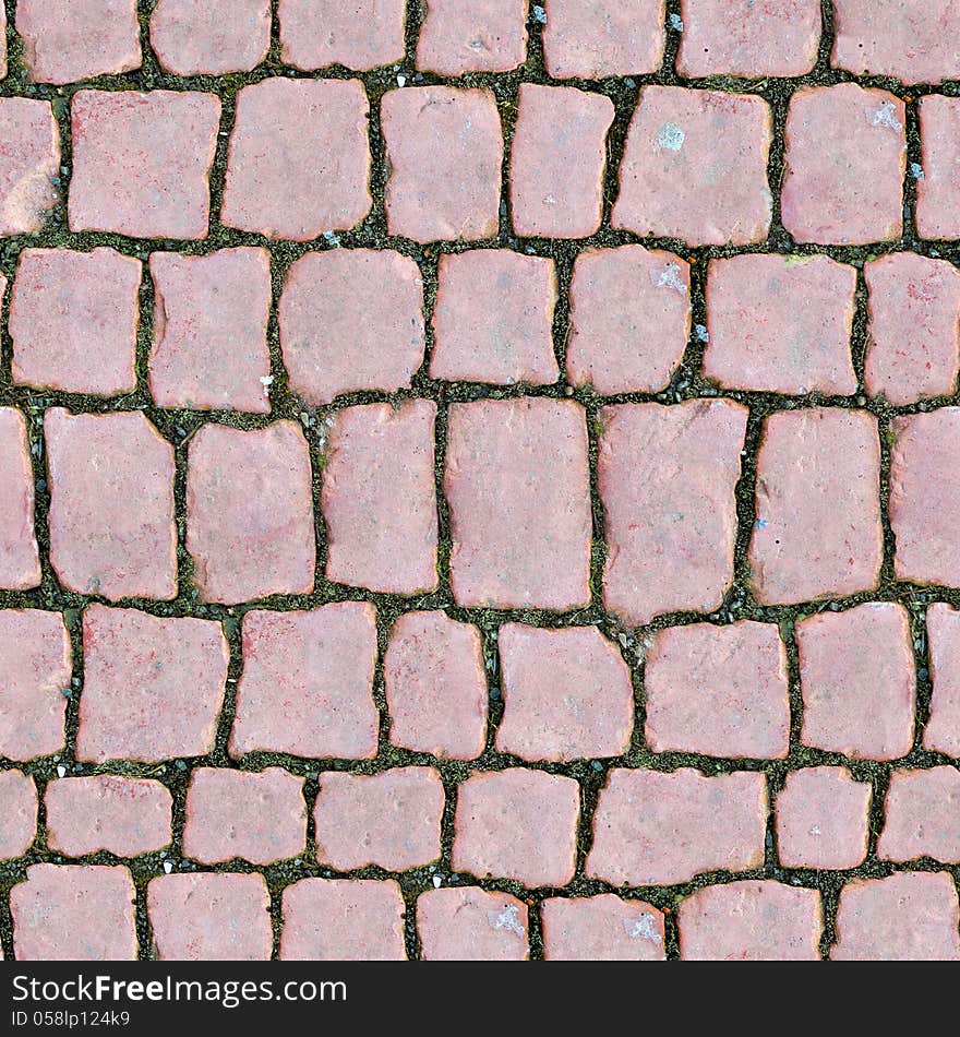 Red Stone Block Seamless Texture. (more seamless in my folio).