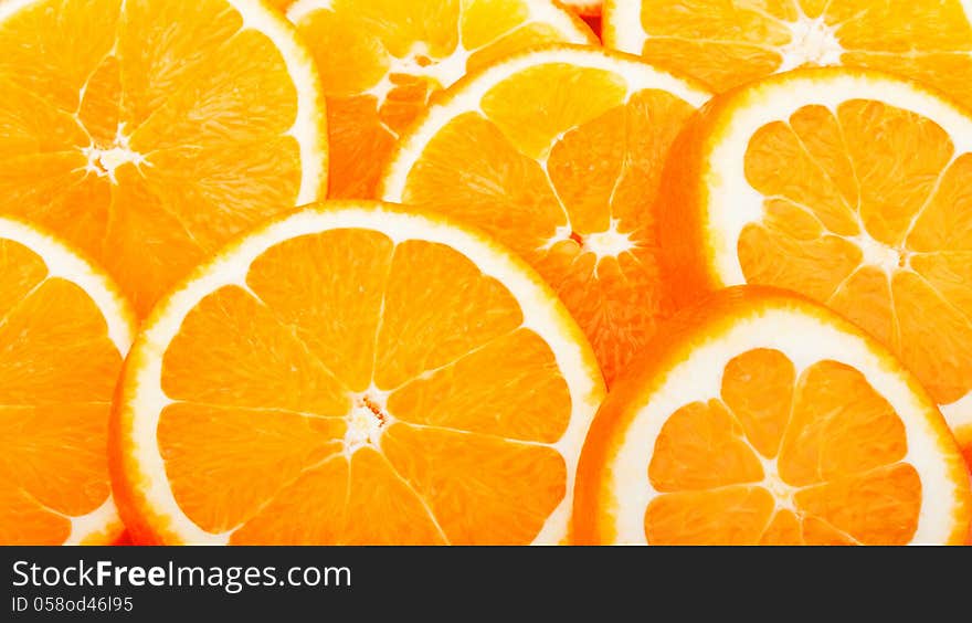 Oranges Background