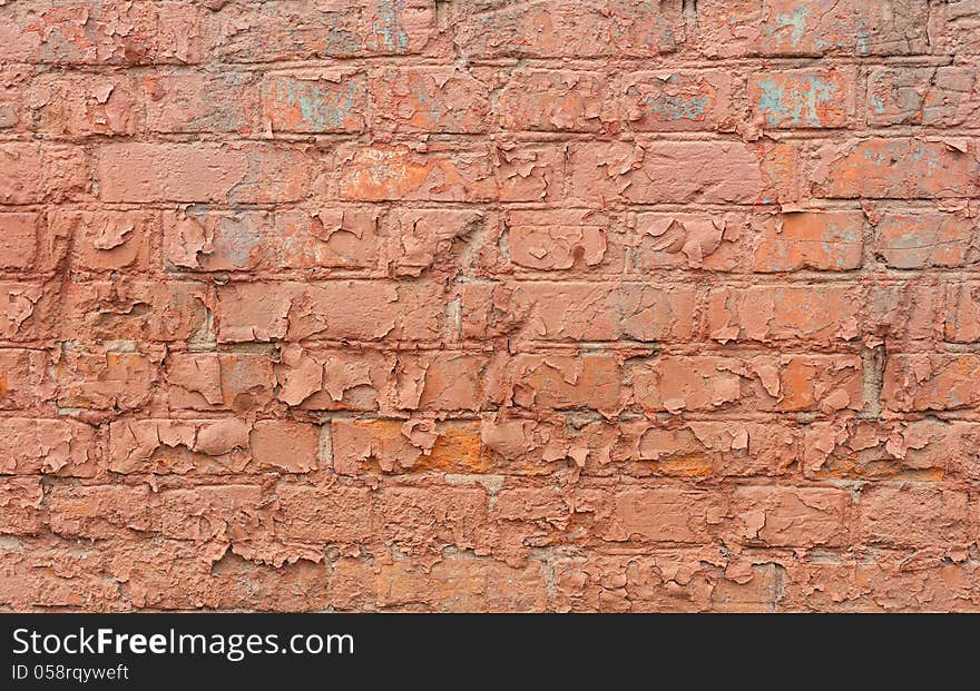 Background of brick wall texture