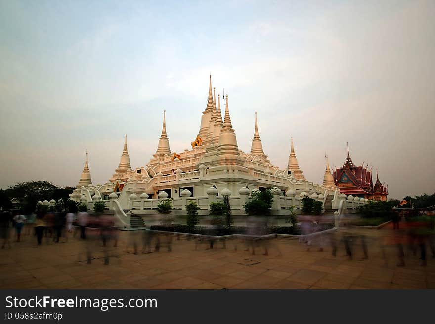 Thai temple wat asokaram