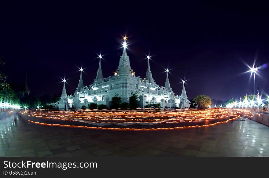 Thai temple wat asokaram