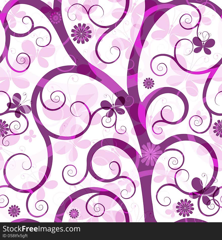 Seamless Spring Pattern