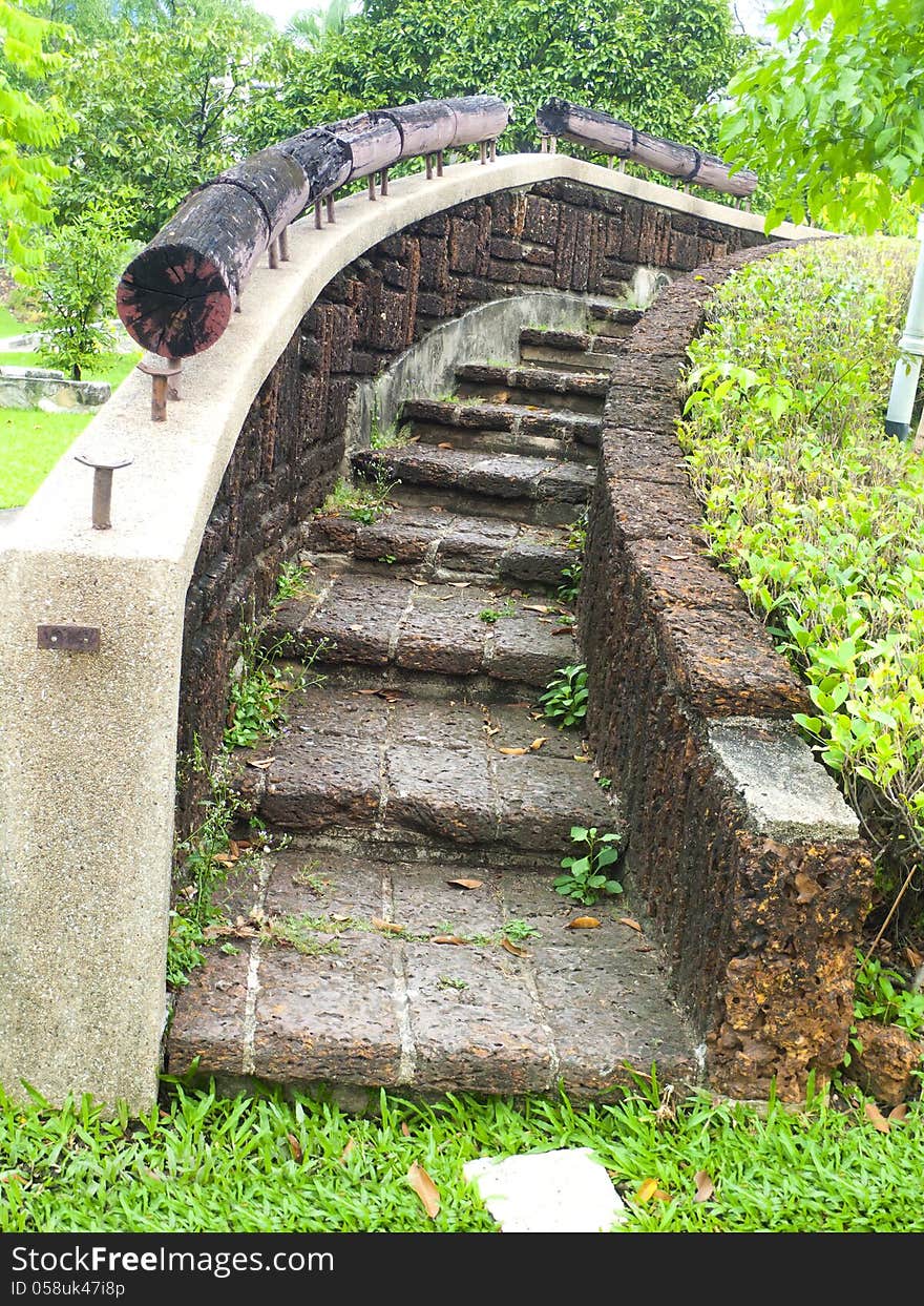 Garden Path made of Stones. Garden Path made of Stones