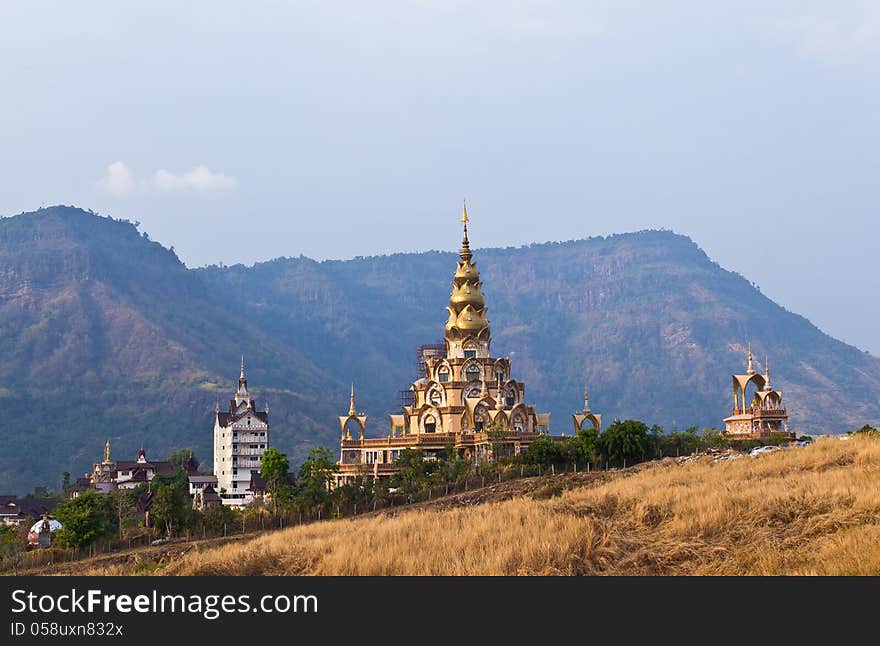 Relics in the Thailand.