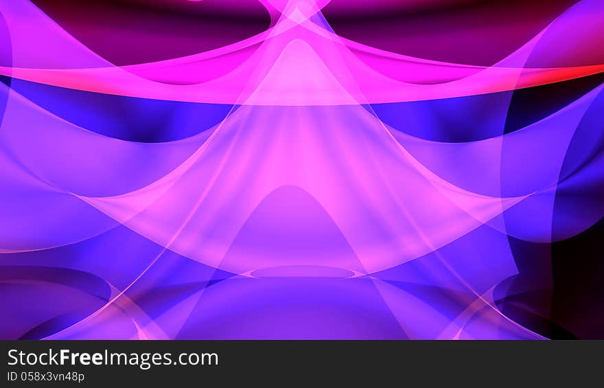 3d design. Abstract background and different colors