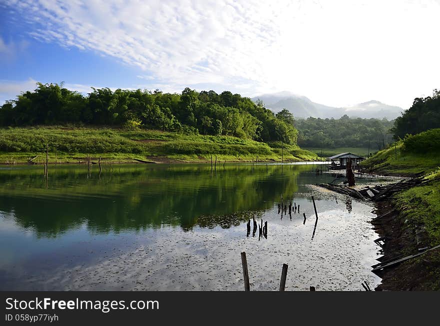 Pom pi beautiful scenic national park in Thailand. Pom pi beautiful scenic national park in Thailand.