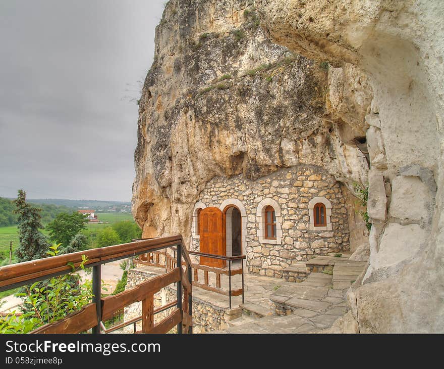 The monastry of St. Dmitry Basarbovsky, built in the 16th Century