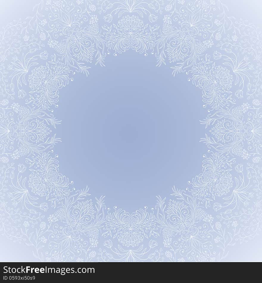 Vector Ornamental Background.