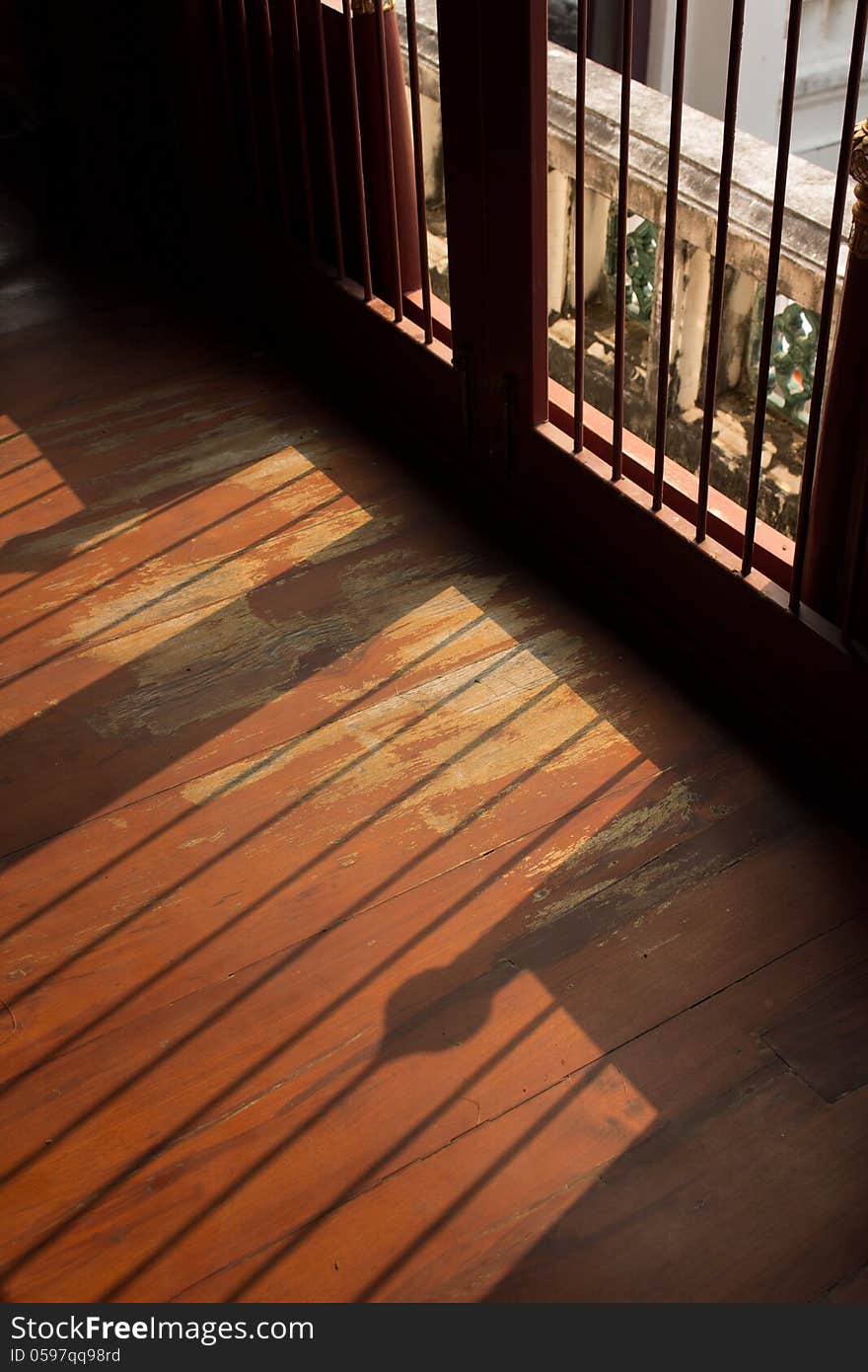 Shadow of Thai Palace [detail]