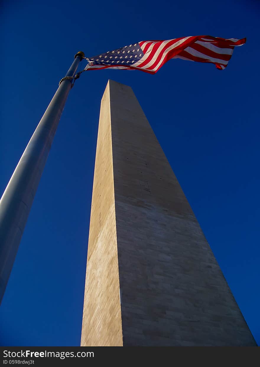 United States Washington Monument, or Obelisk, in