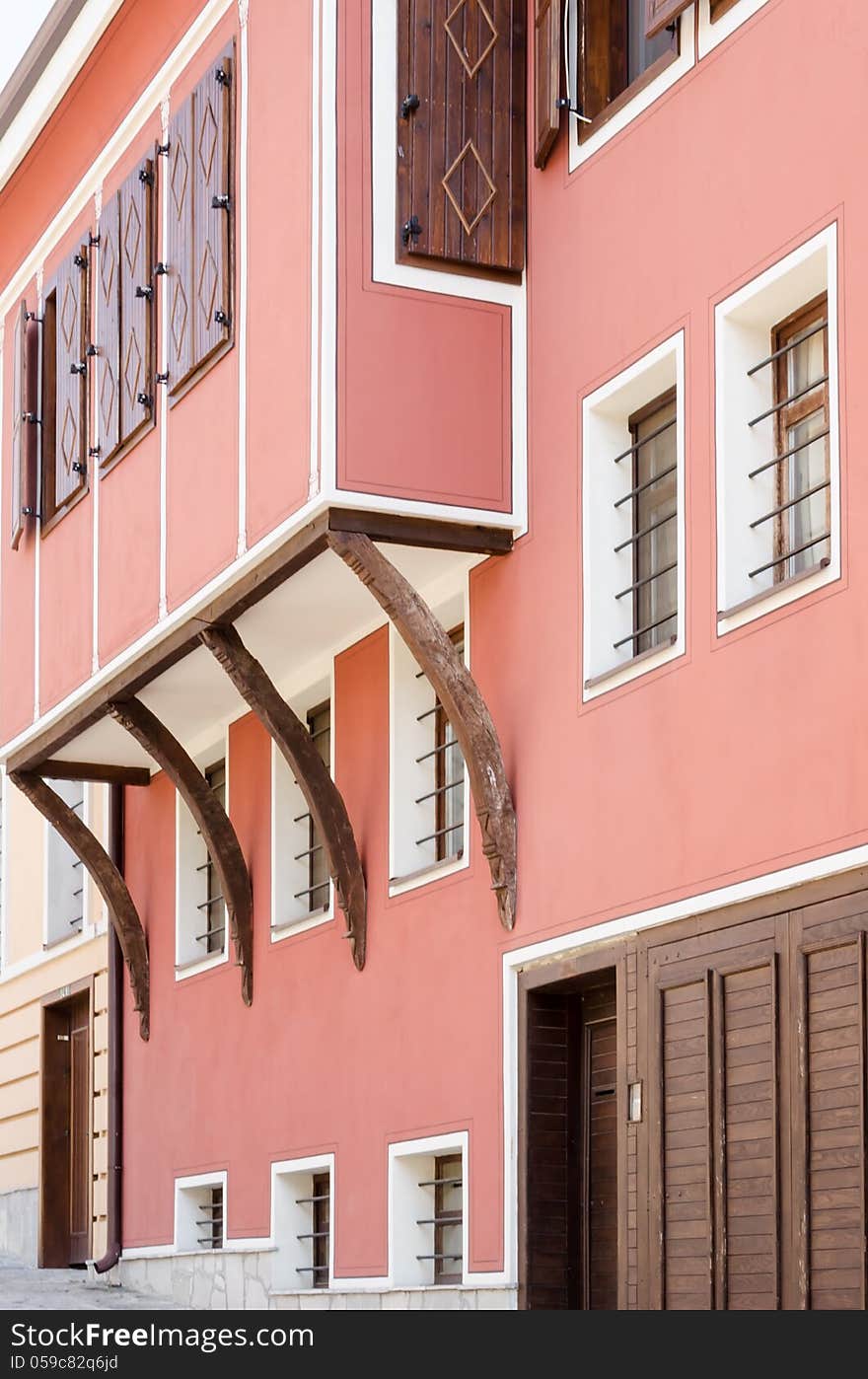 A house in the old Plovdiv, Bulgaria