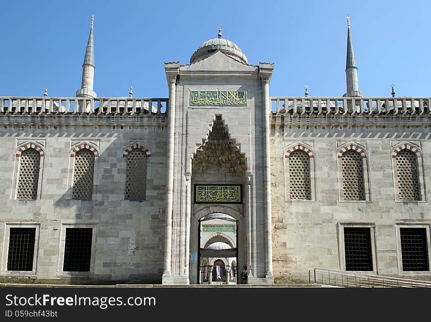 The Blue Mosque in Istanbul