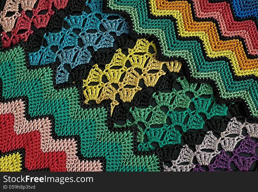 Color detail blankets