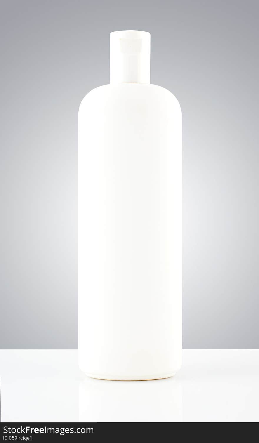 grayscale white plastic bottle