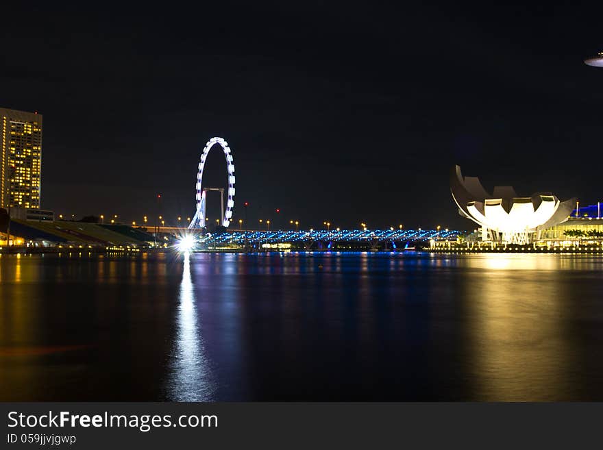 Singapore flyer that biggest in the world. Singapore flyer that biggest in the world