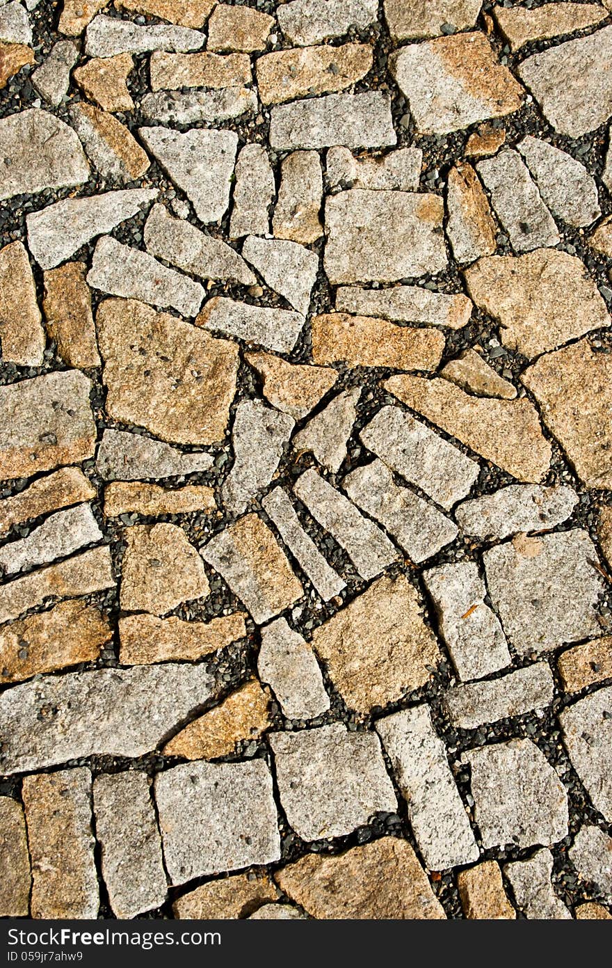 Various Shapes Granite Paving