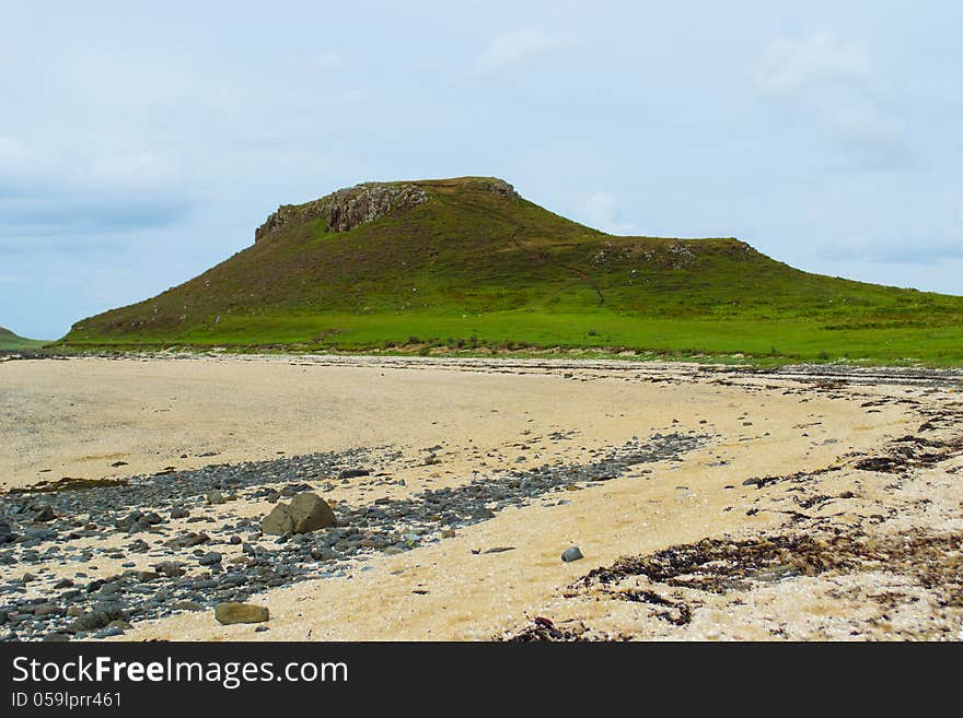 Coral Bay Rocky Shoreline, Scotland