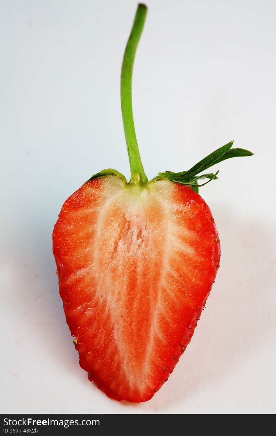 Slice of strawberrie