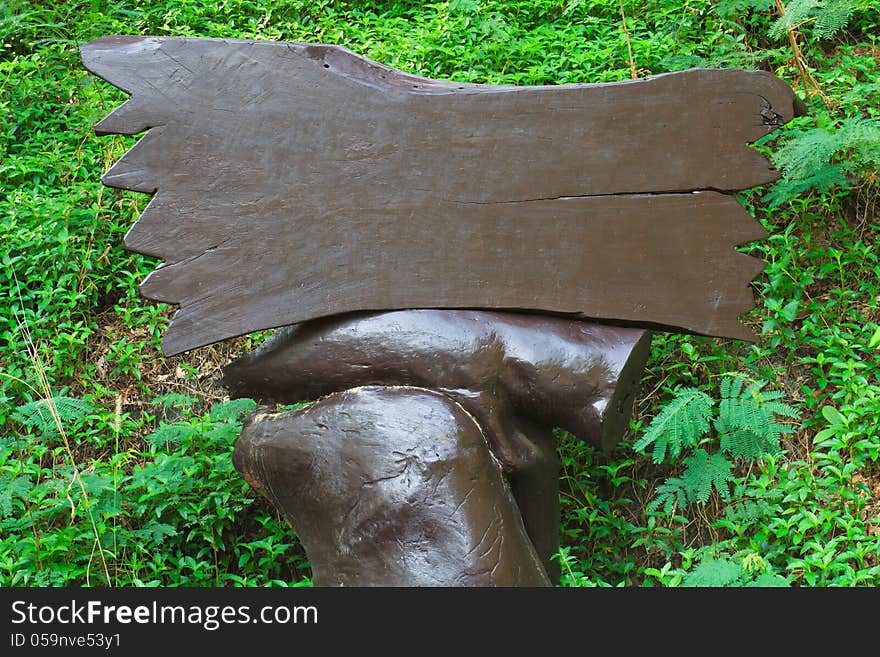 Beautiful Empty signboard made by wood. Beautiful Empty signboard made by wood.