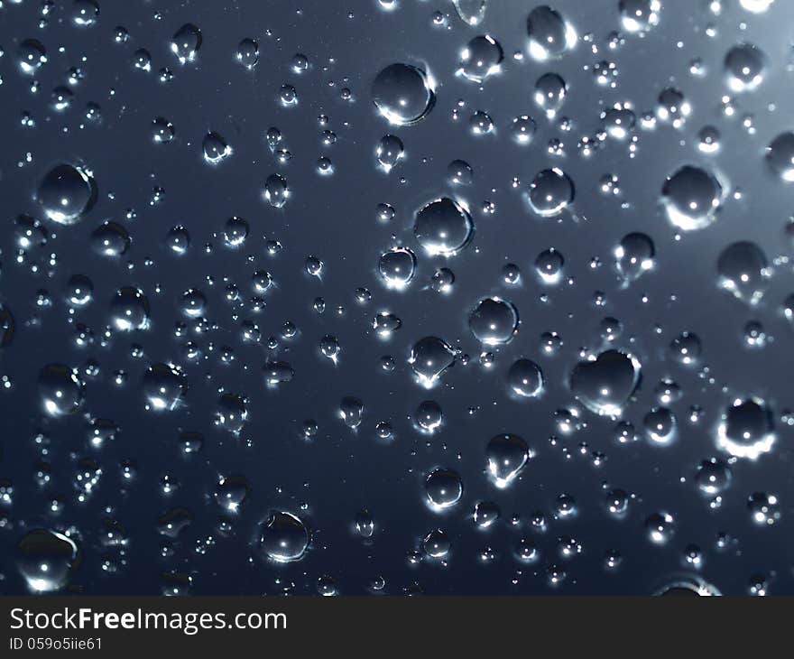 Beautiful drops of a rain on glass. Beautiful drops of a rain on glass