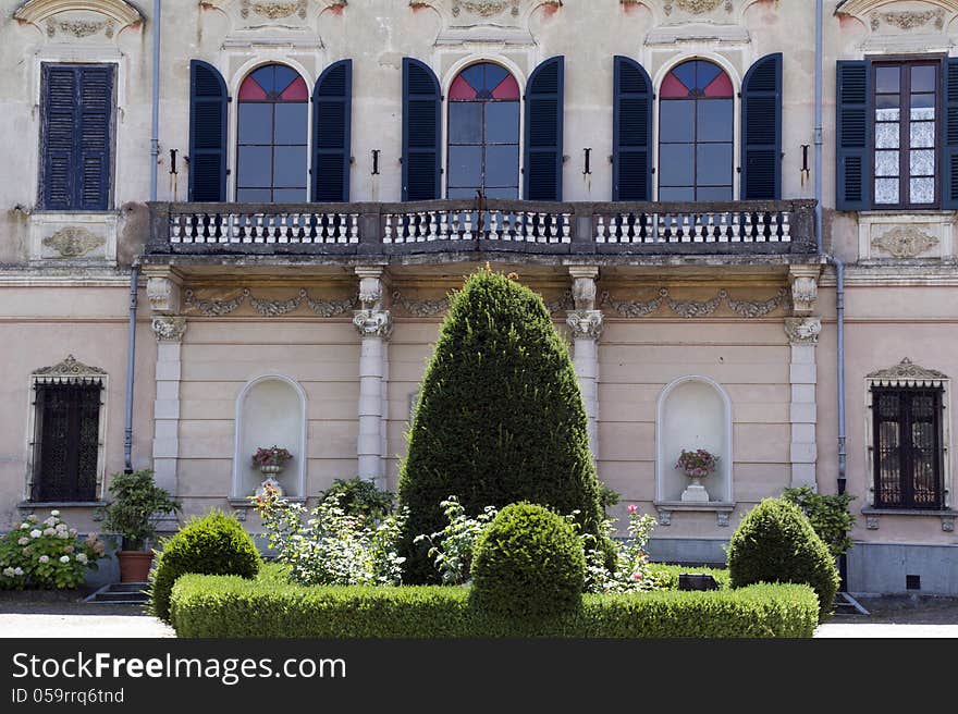 Facade of an Italian house