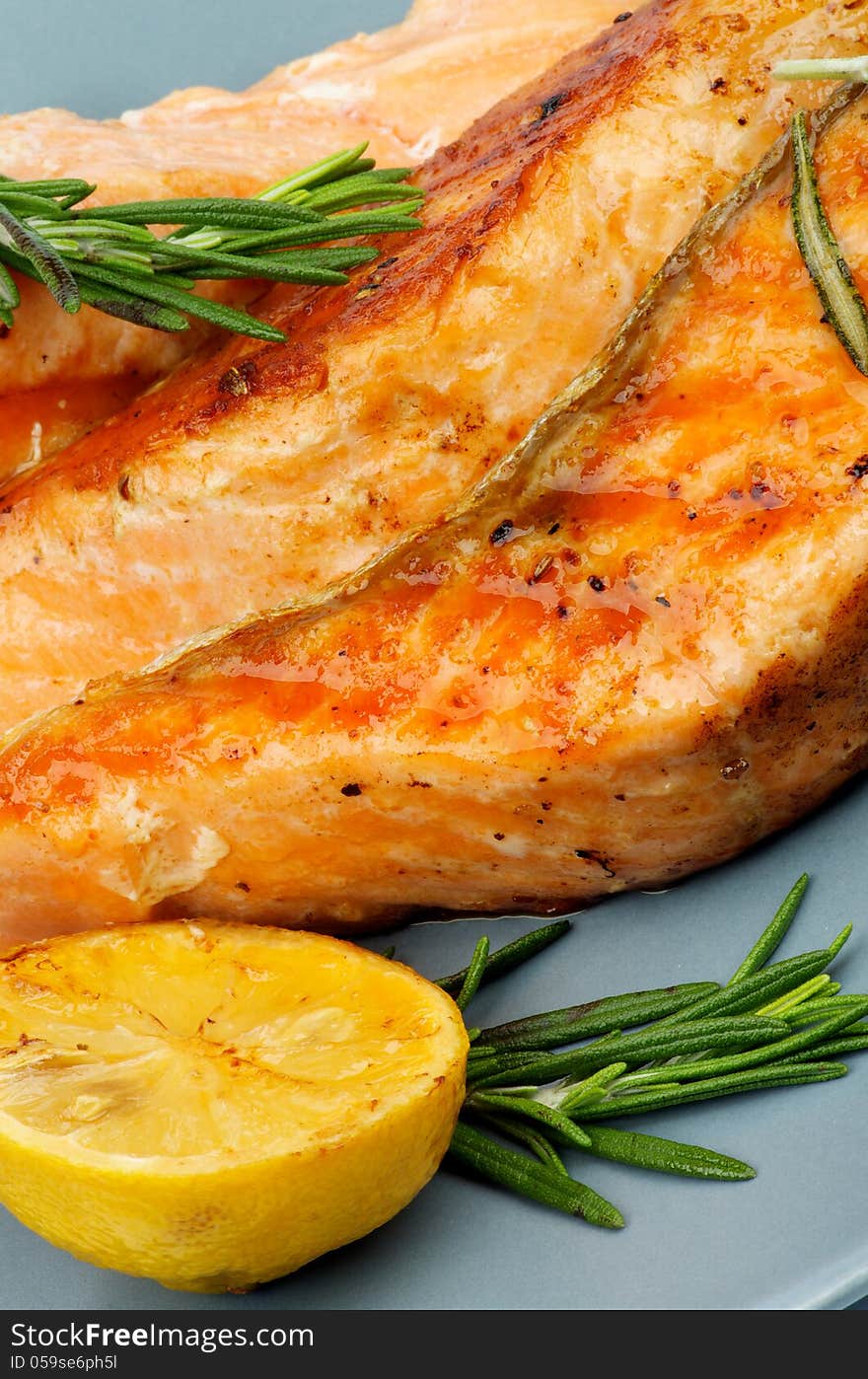 Grilled Salmon