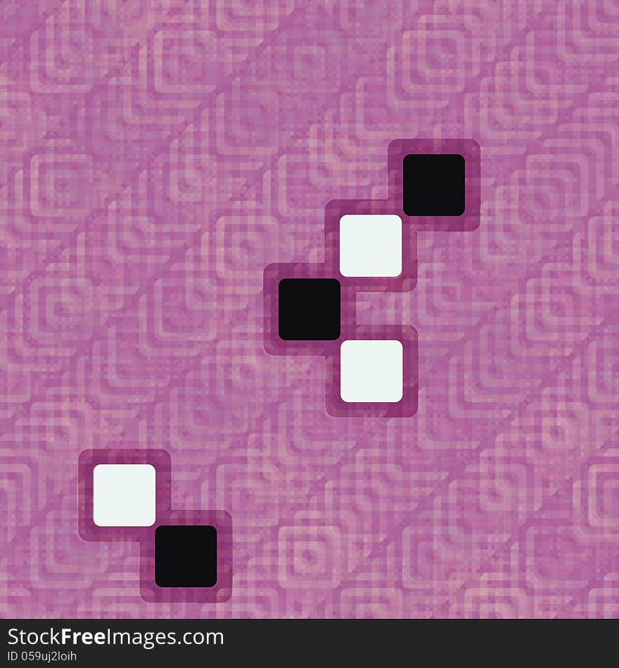 New abstract background with rounded squares can use like fashion design. New abstract background with rounded squares can use like fashion design