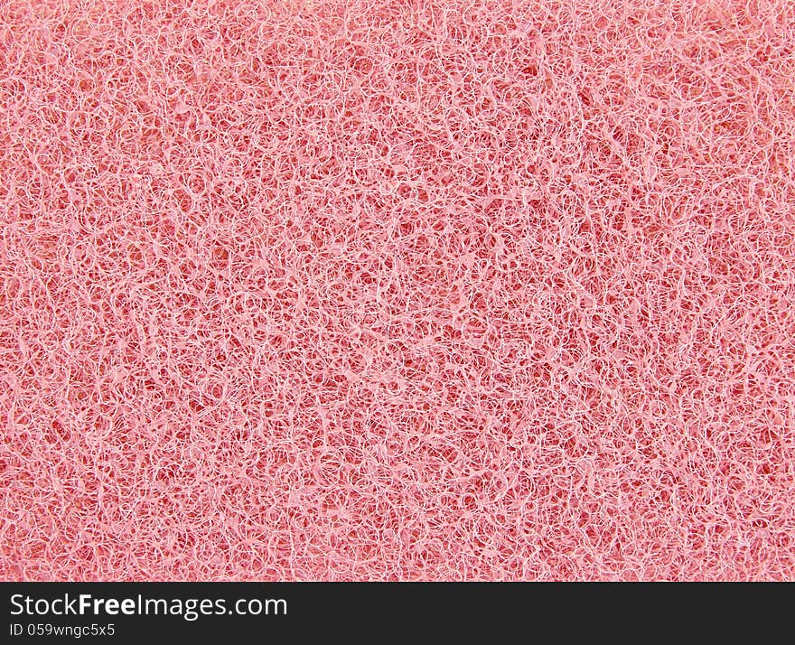 Abstract red sponge texture