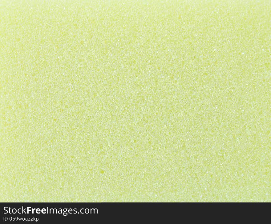 Abstract yellow sponge texture for background