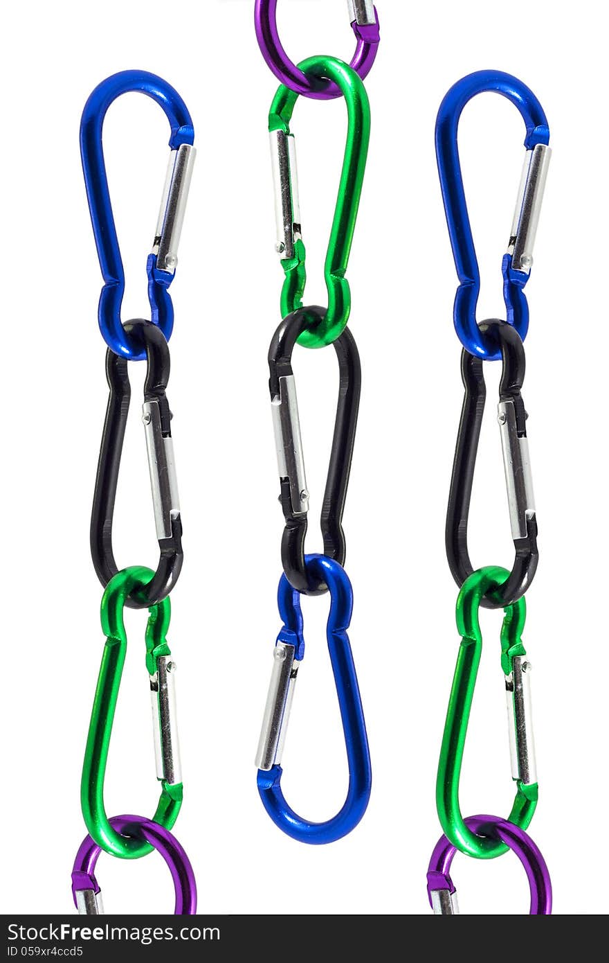 A carabiner is designed to be a strong connecting link used for joining material (ropes, hardware, slings, etc.) together to create life safety systems in a primarily vertical world. A carabiner is designed to be a strong connecting link used for joining material (ropes, hardware, slings, etc.) together to create life safety systems in a primarily vertical world.