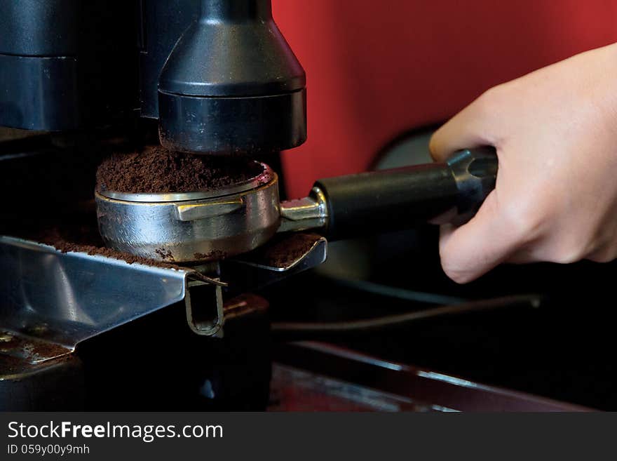 Image of coffee maker machine