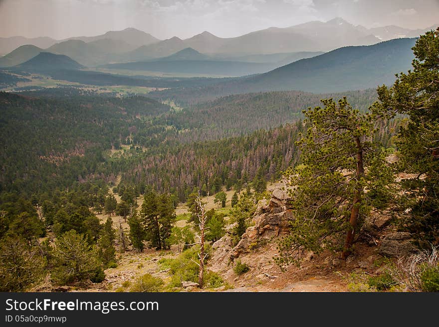 Rocky Mountain Landscape