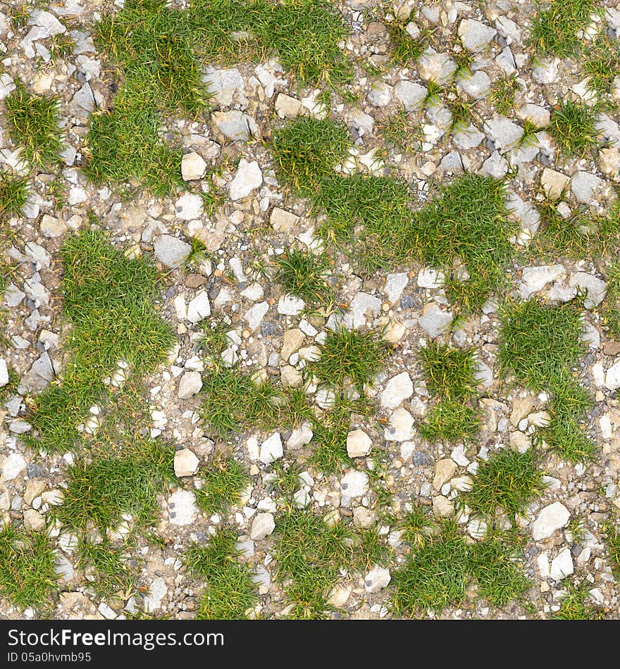 Dirt Road with Grass. Seamless Tileable Texture. Dirt Road with Grass. Seamless Tileable Texture.