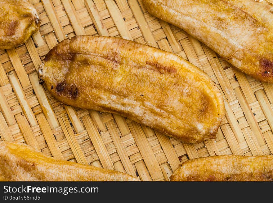 Dried bananas