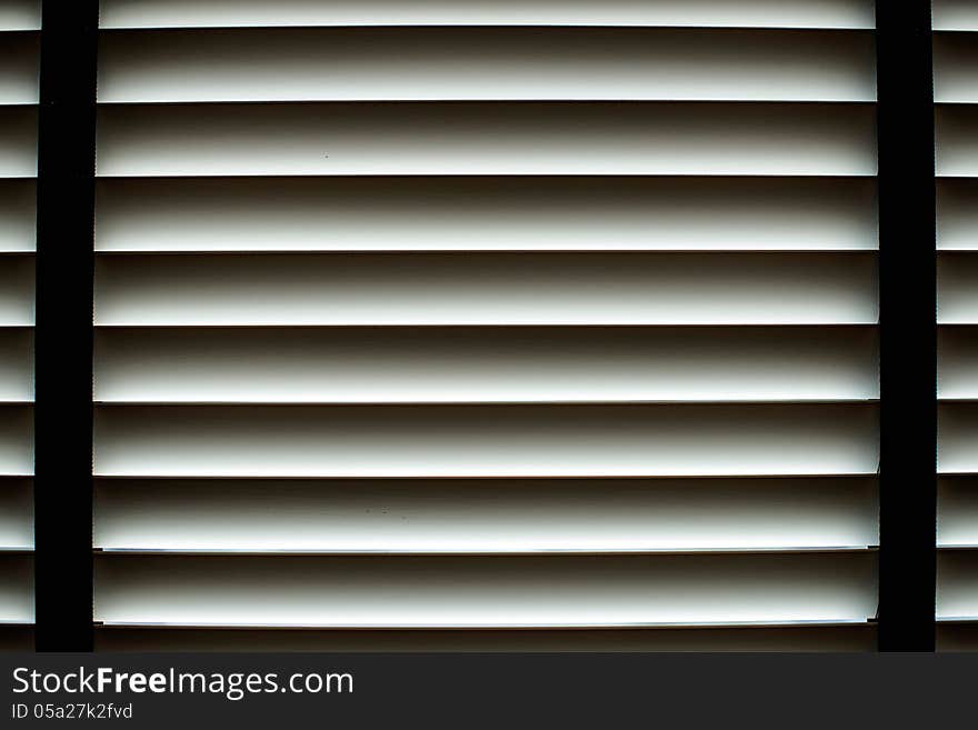 Aluminum sun blind background