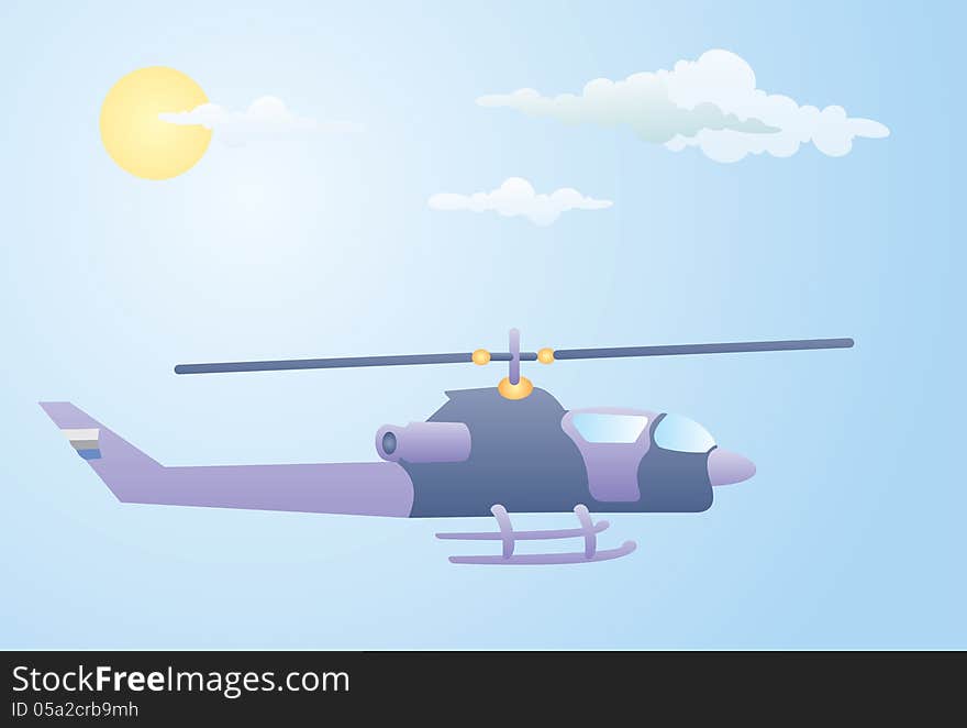 Purple Helicopter