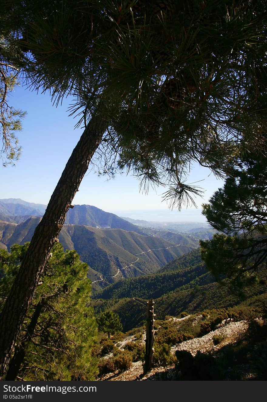 Andalusian Mountain Landscape