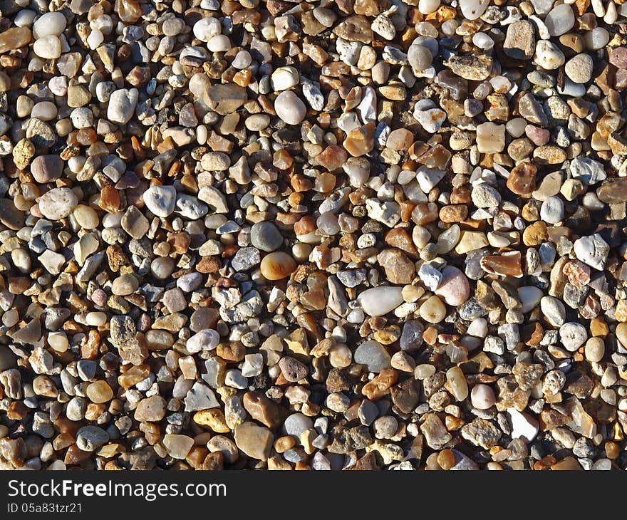 Pebbles On The Beach