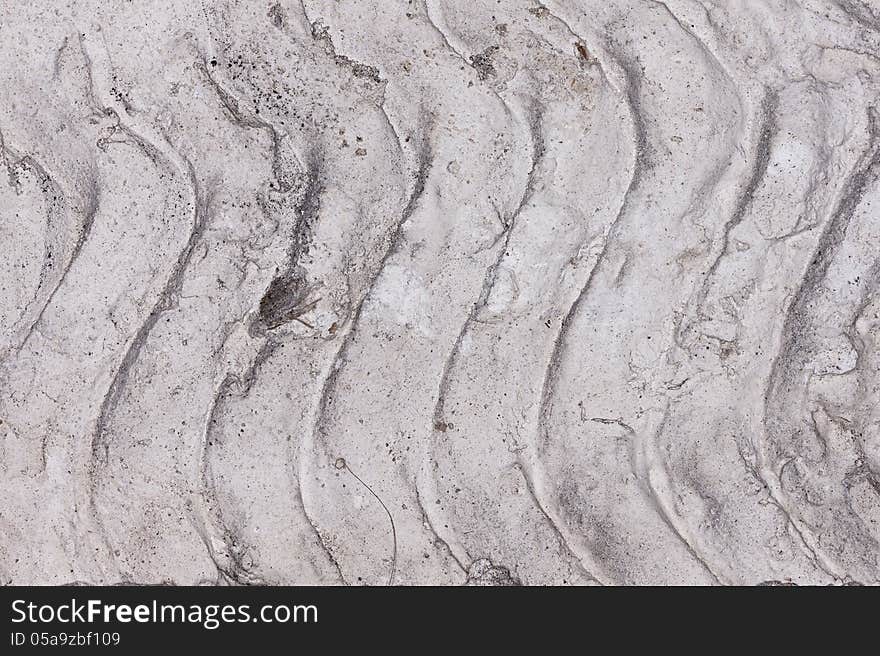 Background: Concrete with Wave Pattern