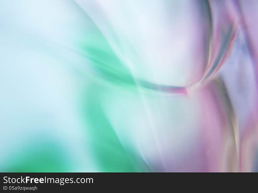 Swirling Blurred Pastel Colours on Glass