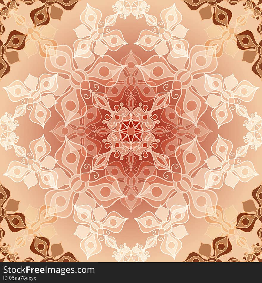 Vintage seamless pattern