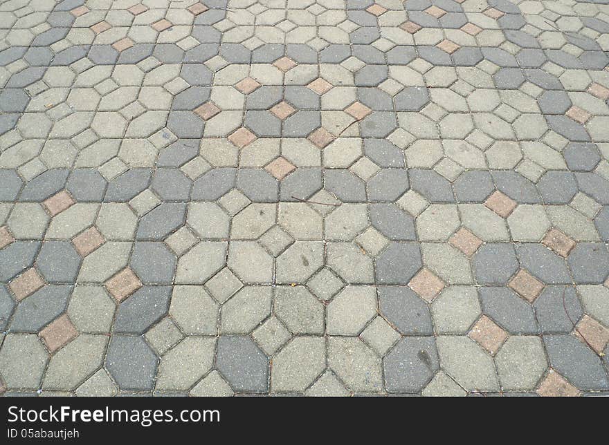 Stone paving texture