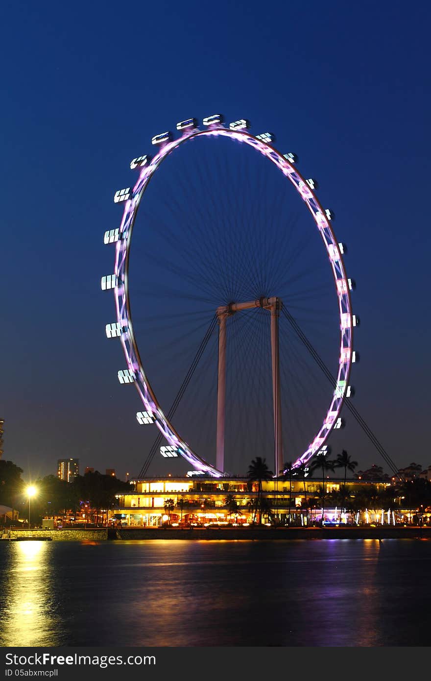 Singapore Flyer Night