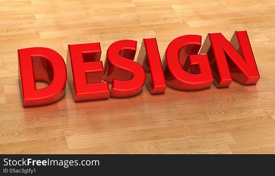 3d Text Design