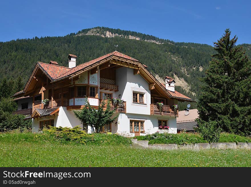 Country House In Alpine Village