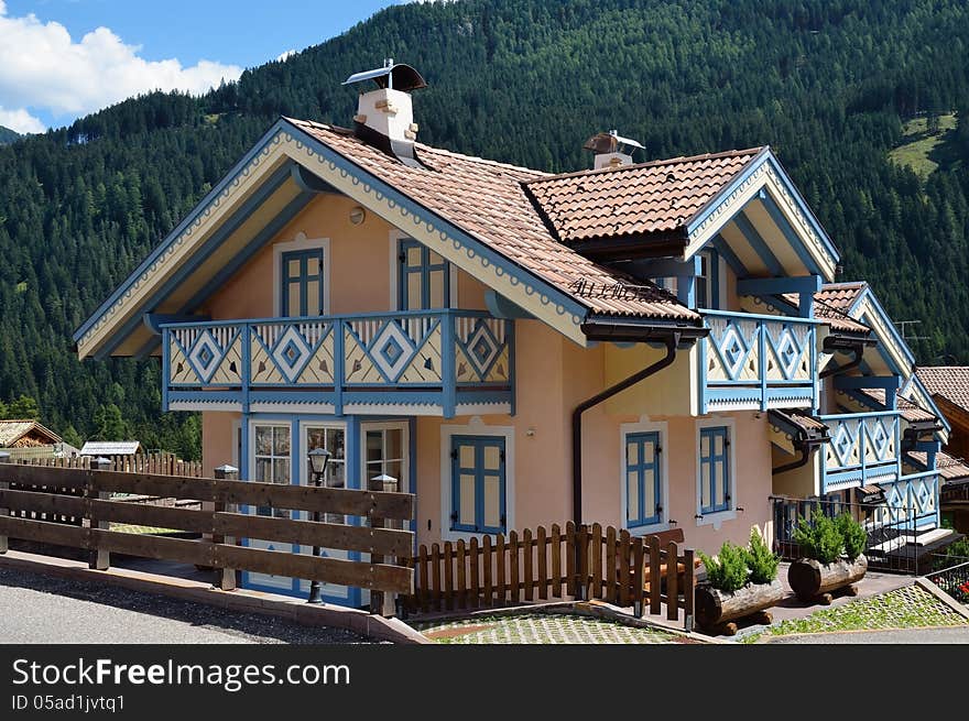 Country house in Alpine village